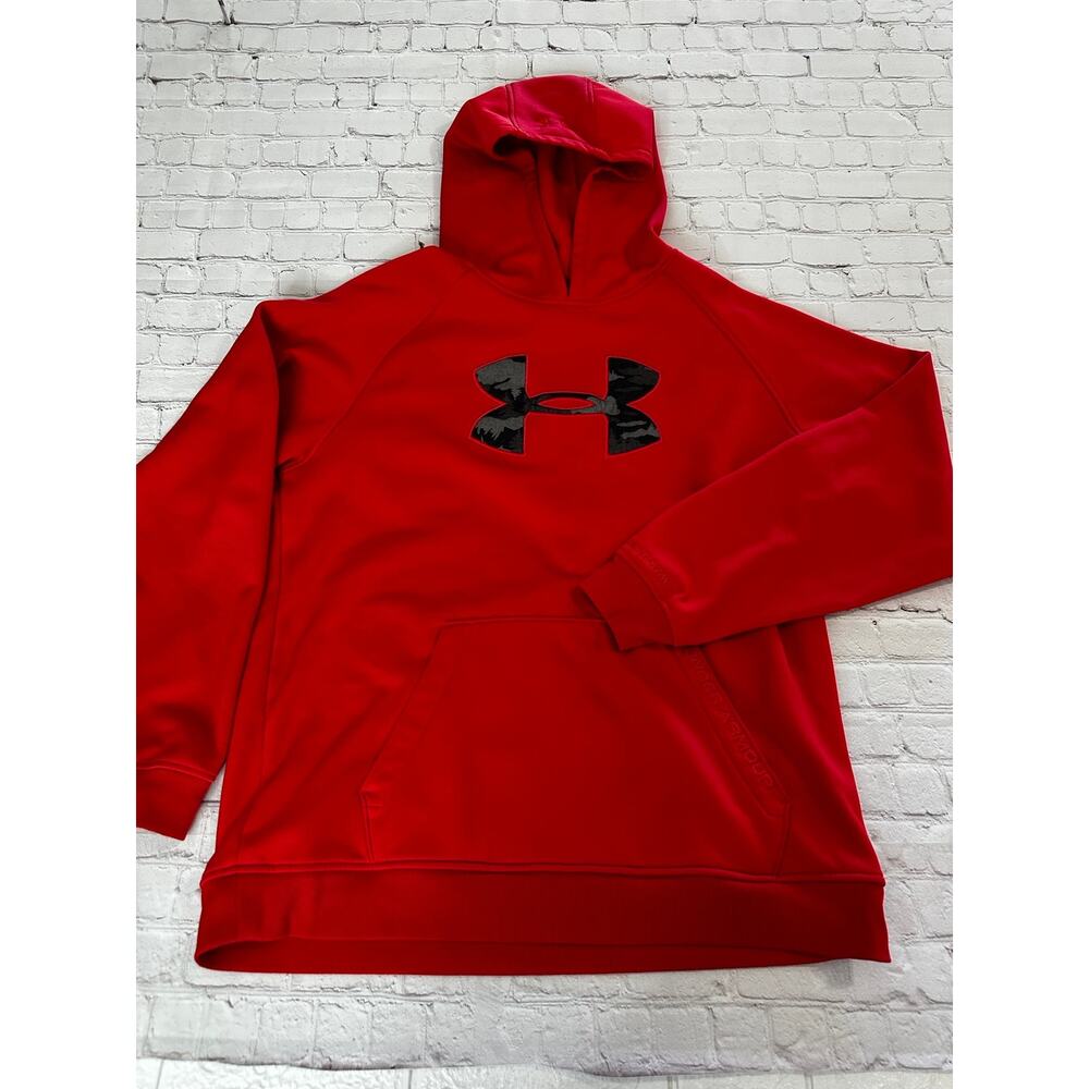 Under Armour hoodie red